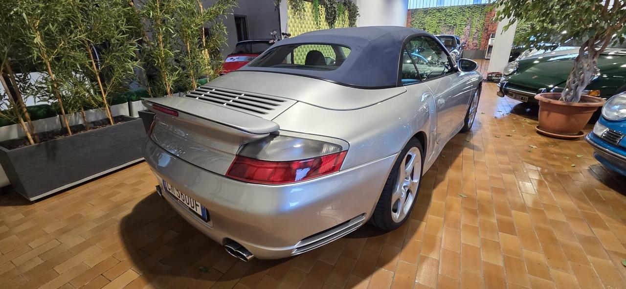 996 911 Porsche Turbo Cabriolet Book service Full Italia