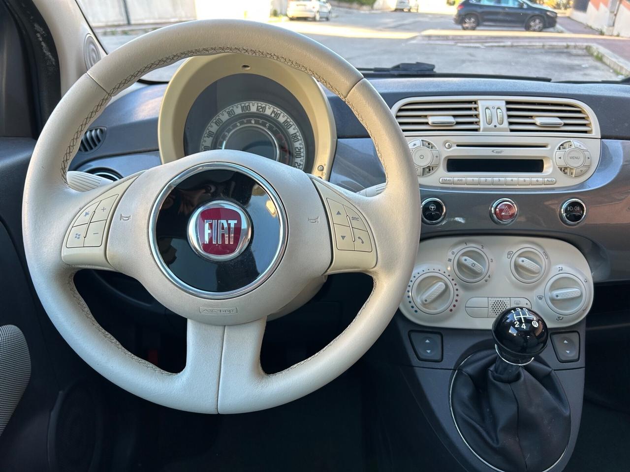 Fiat 500 1.2 Lounge ideale per neopatentati