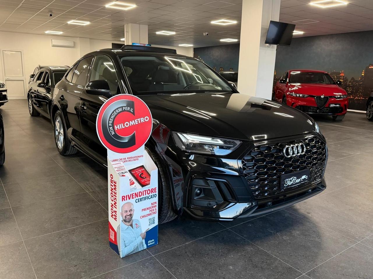 AUDI Q5 SPORTBACK 35 2.0 MHEV S-LINE 163CV TETTO NAVI CAM ANNO 2023