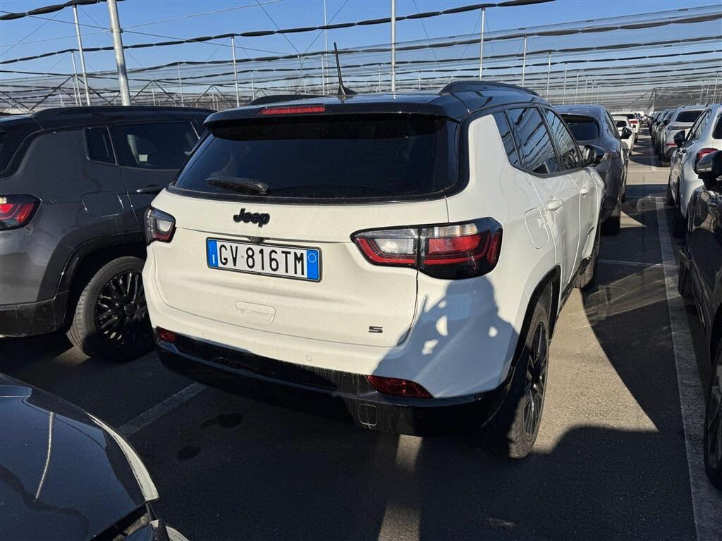 JEEP COMPASS 1.6 M-JET 130CV 6M. S ( FARI LED - ACTIVE PARKSENSE - ADAPTIVE CRUISE - PELLE - NAVI - MIRROR - TELECAMERA 360 - CERCHI 19 - TETTO BICOLORE )