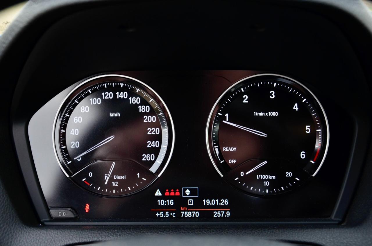 BMW 118d XDRIVE MSPORT 150cv 3p, UFF ITALIANA, SERVICE BMW, EURO 6C, FARI FULL LED, NAVI, PELLE, PERMUTE