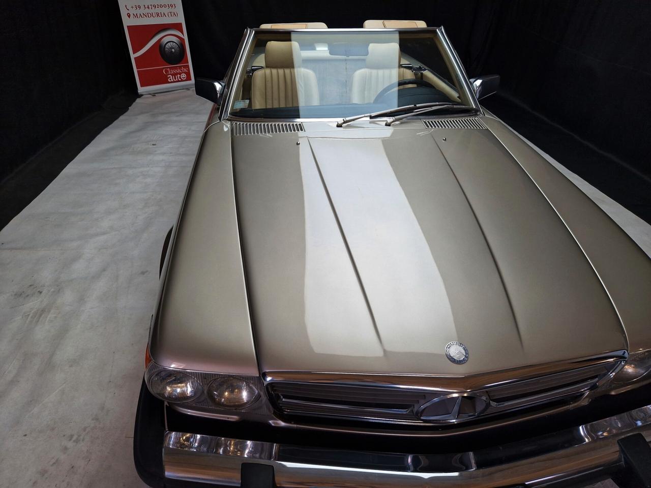 Mercedes-benz SL 560 anno 1987 certificata ASI con CRS