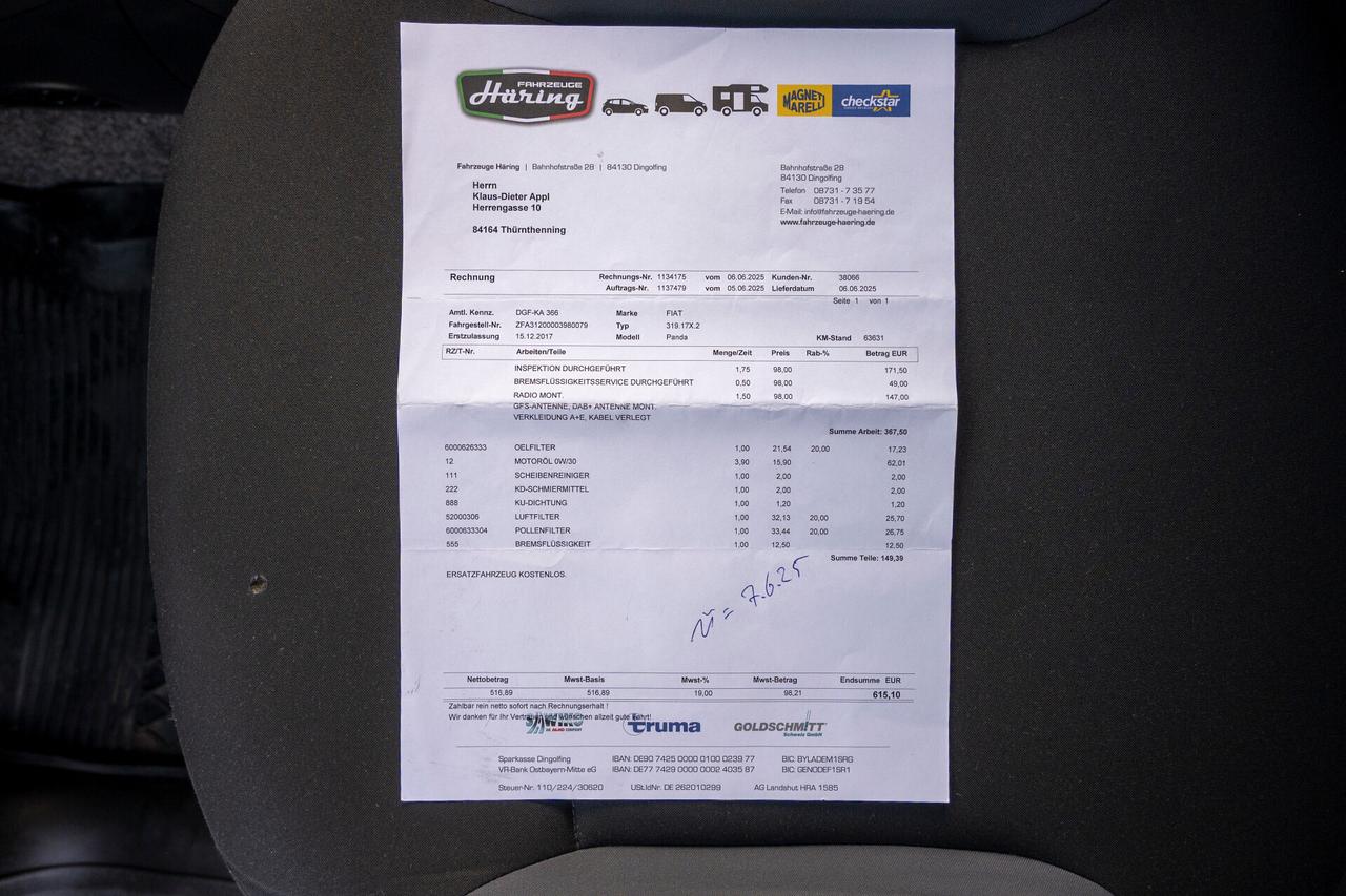 Fiat Panda 4x4 1.3 MJT 95 CV - EURO6 - GANCIO