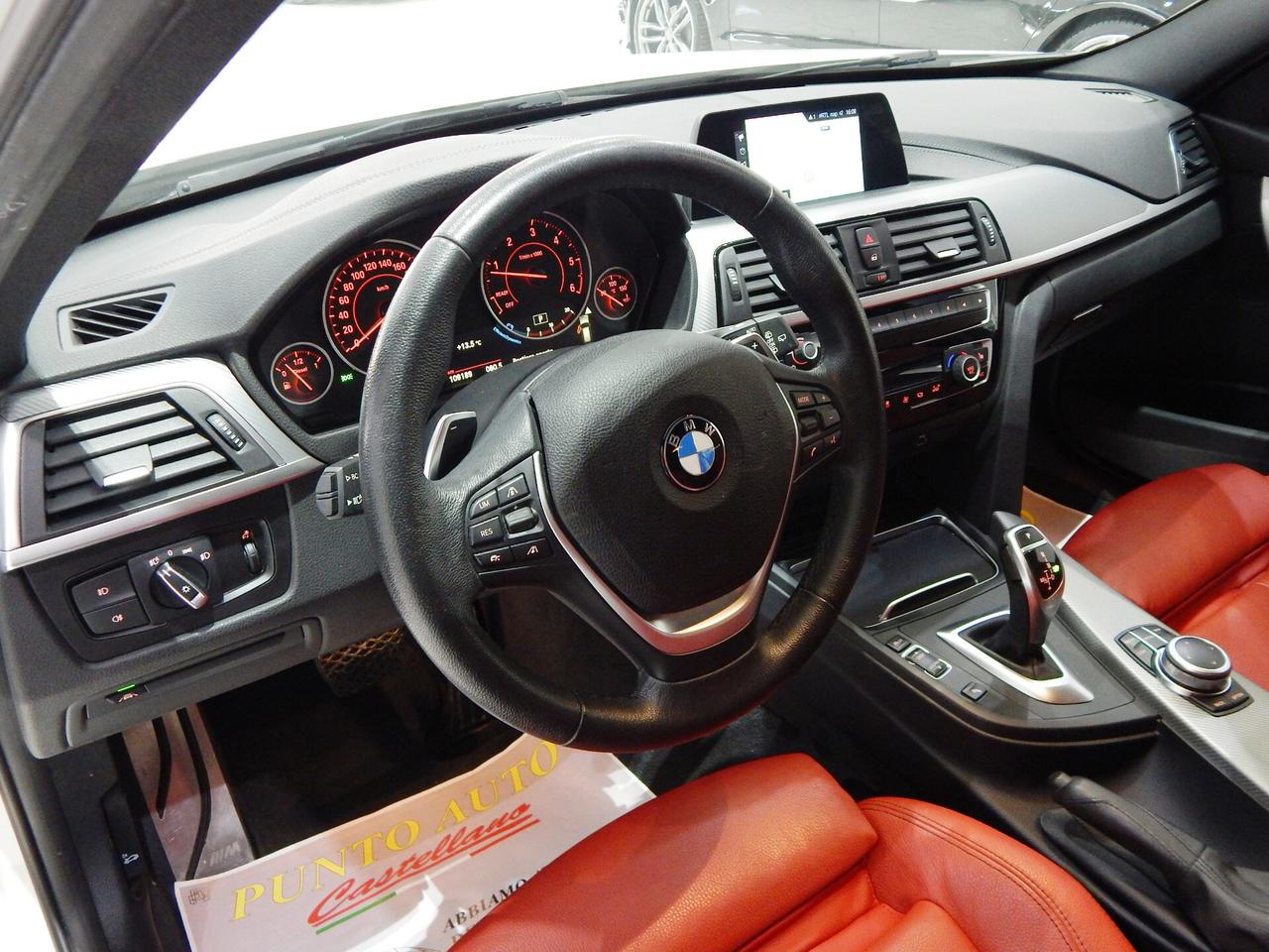 BMW 320 d Touring xdrive Msport Aut. NAVI-PELLE ROSSA-LED