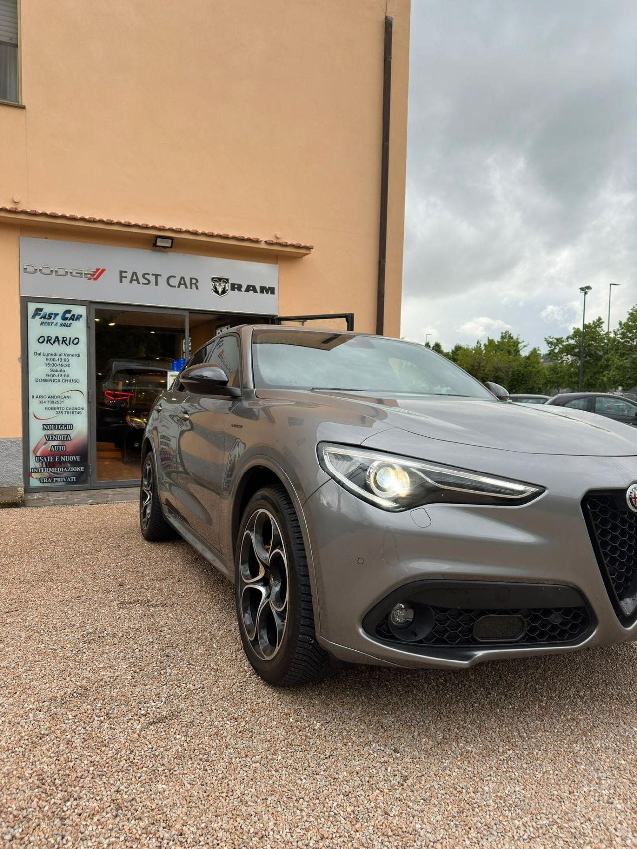 Alfa Romeo Stelvio 2.2 Turbodiesel 210 CV AT8 Q4 Veloce Tì