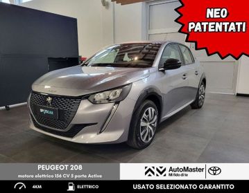Peugeot 208 208 motore elettrico 156 CV 5 porte Active - NEOPATENTATI
