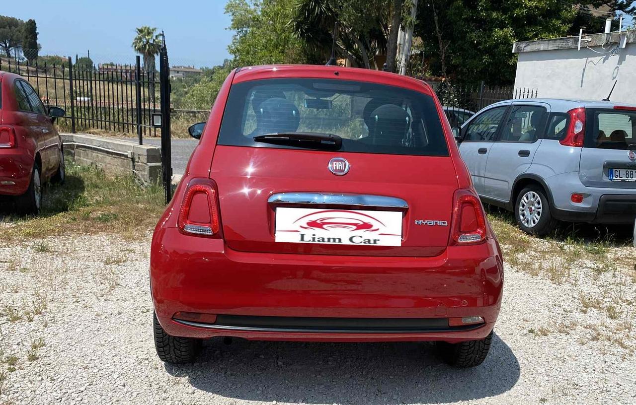 Fiat 500 1.0 Hybrid Red Lounge Ok Neop.