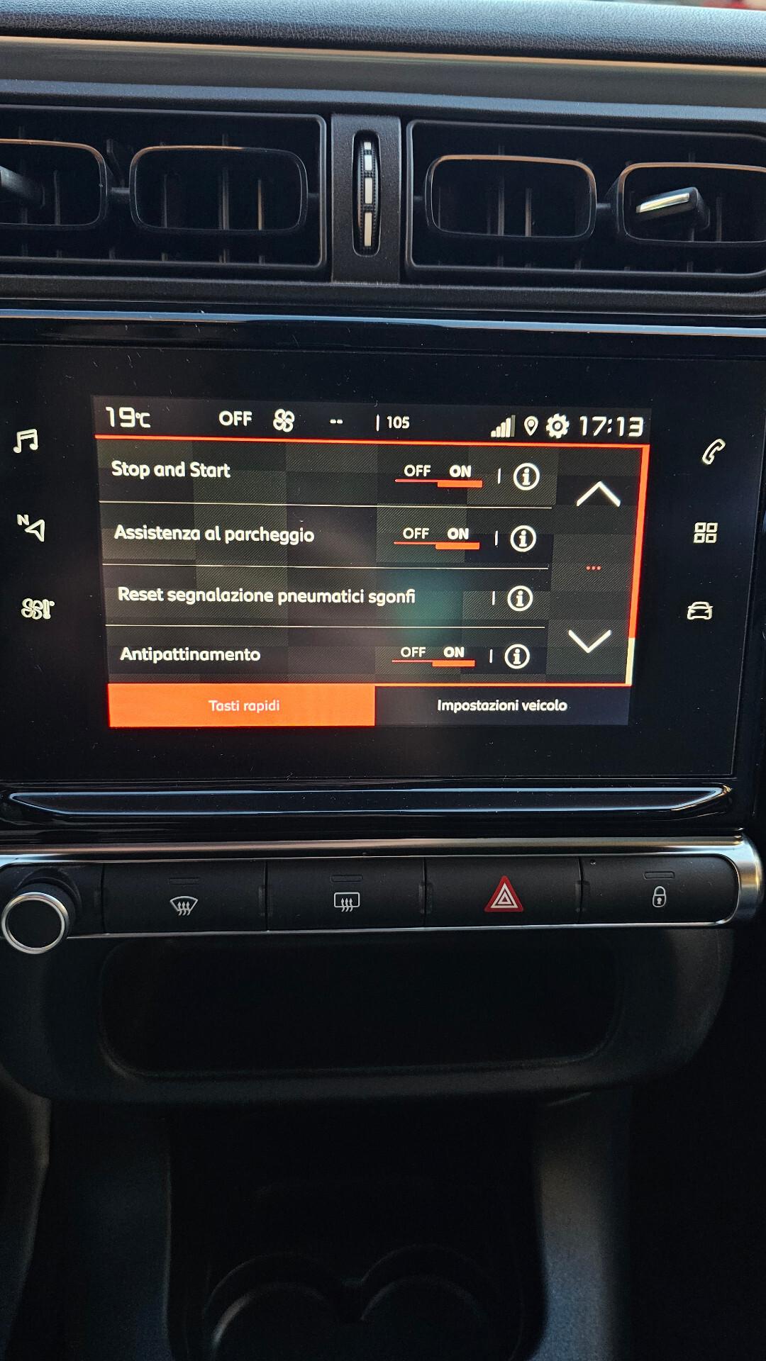 Citroen C3 PureTech 82 S&S GRAPHIC UNIPRO' CINTA SOSTITUITA ANDROID