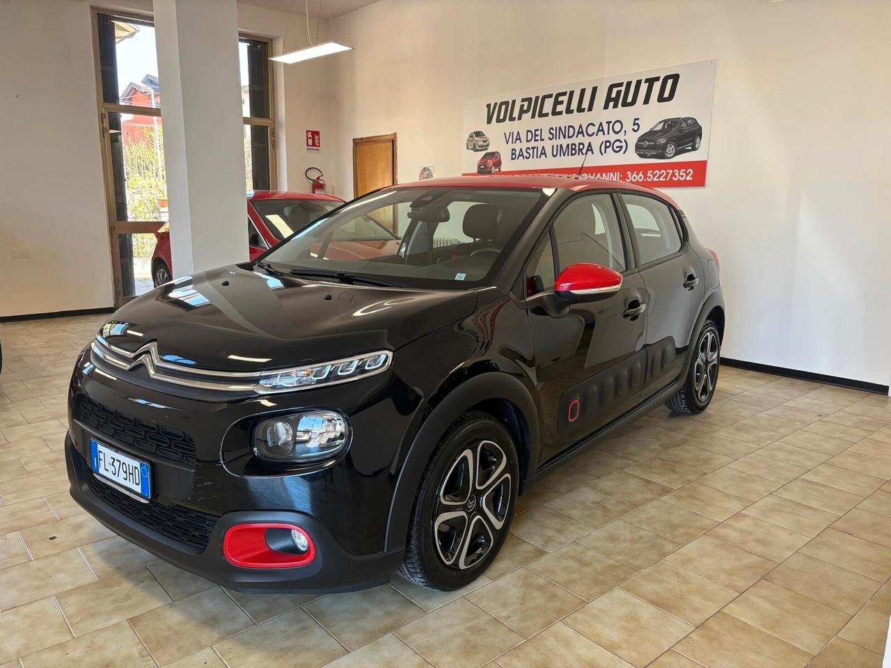 CITROEN C3 ANNO 2017 DS 1.6 HDI ADATTA NEOPATENTATI KM 97 MILA