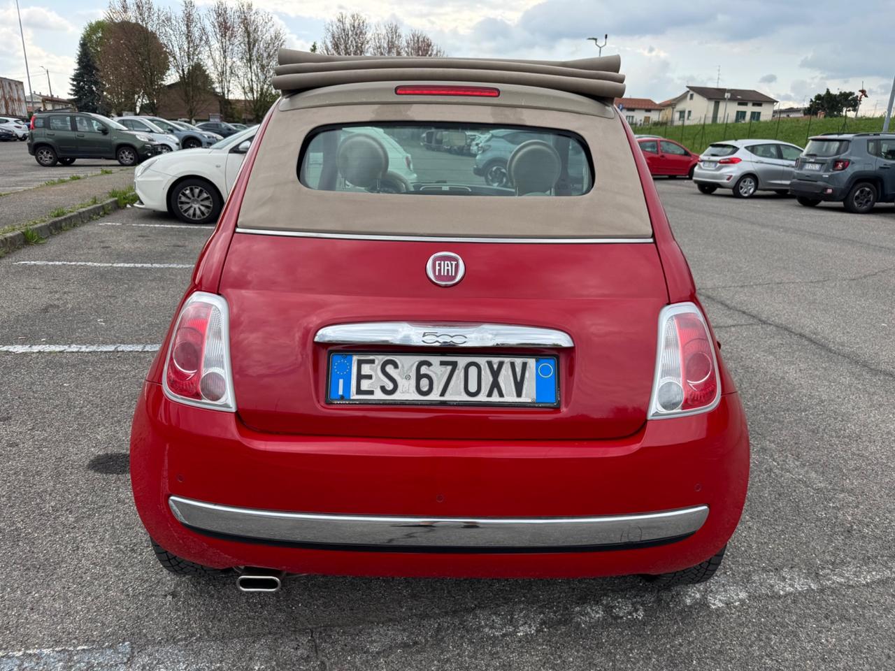 Fiat 500 C Cabrio Automatica Sensori di parcheggio