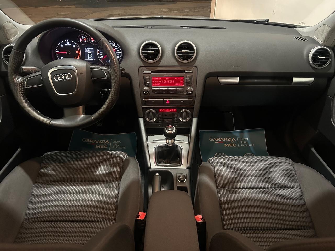 Audi A3 SPB 1.6 TDI 105 CV DA AMATORE