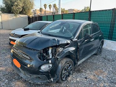 Fiat 500X 1.3 MultiJet 95 CV sinistrata incidentata