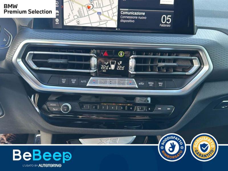 BMW X3 XDRIVE20D MHEV 48V MSPORT AUTO