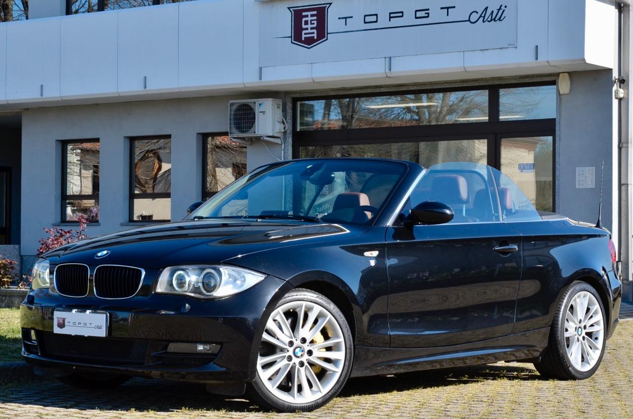 BMW 125i CABRIO FUTURA 218cv AUTO, UFF ITALIANA, BREMBO, 18", NAVI, PERMUTE