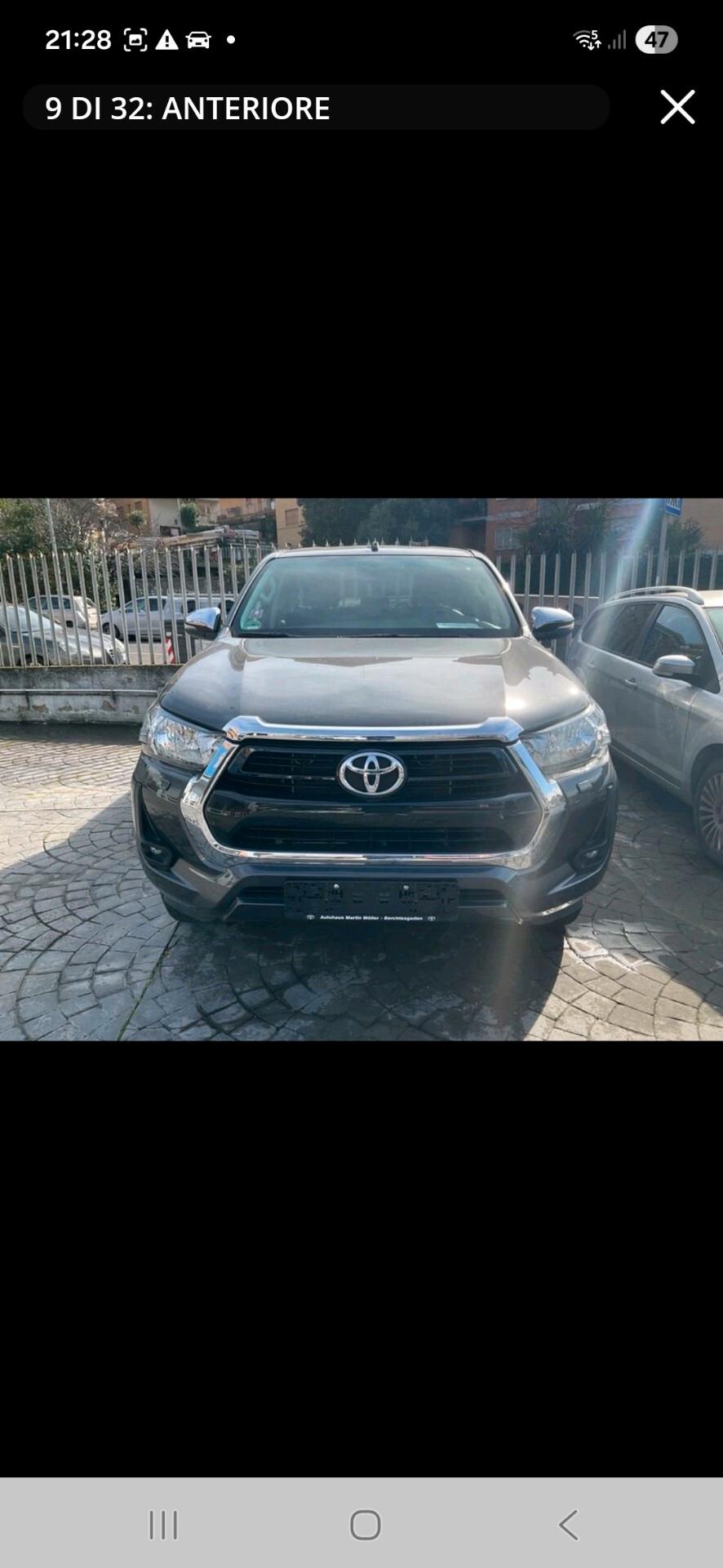 Toyota Hilux 2.4 D-4D 4WD 4 porte Double Cab Comfort