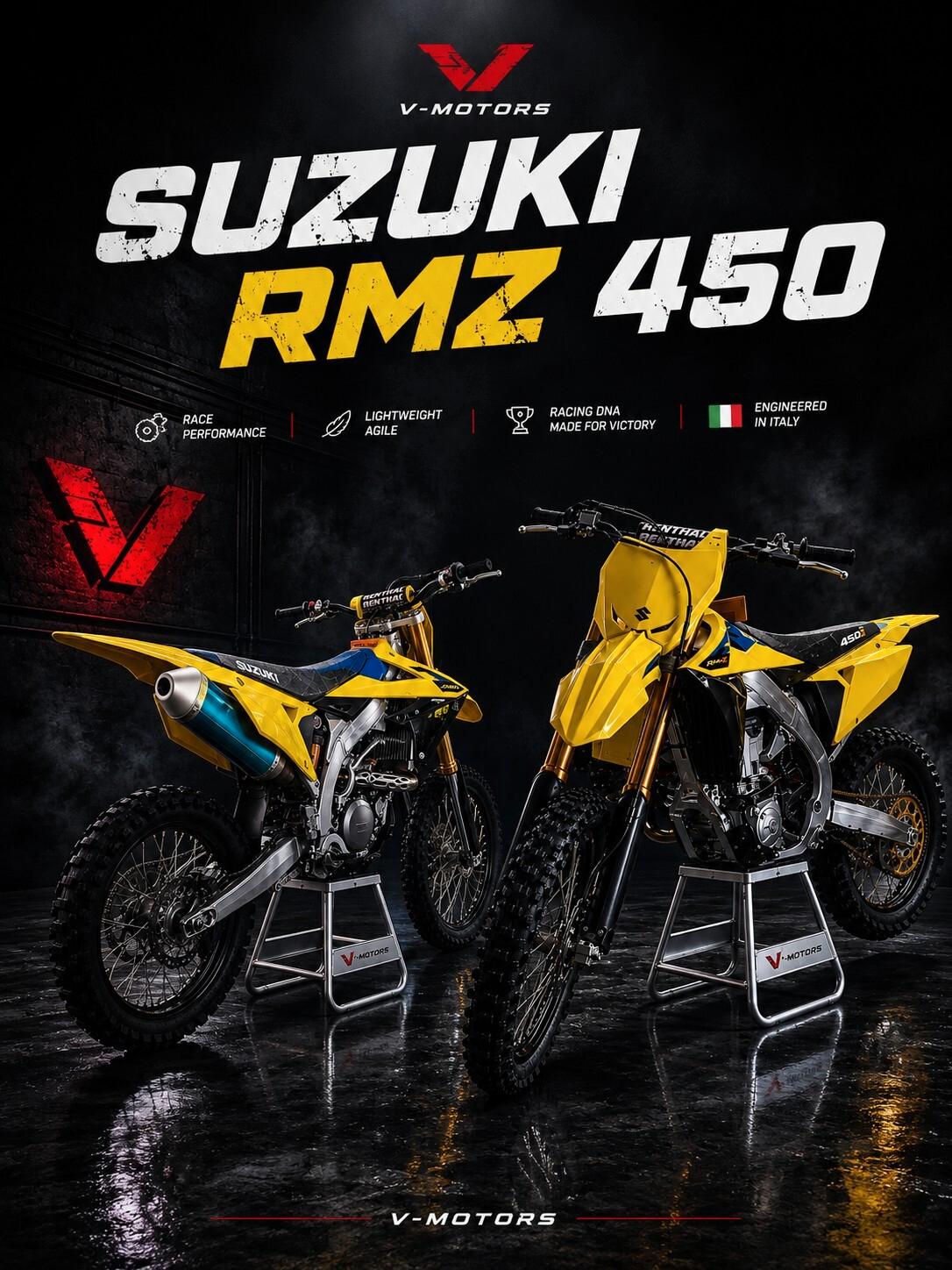 Suzuki RM 250 Z Valenti Italia 2026 RM-Z RMZ