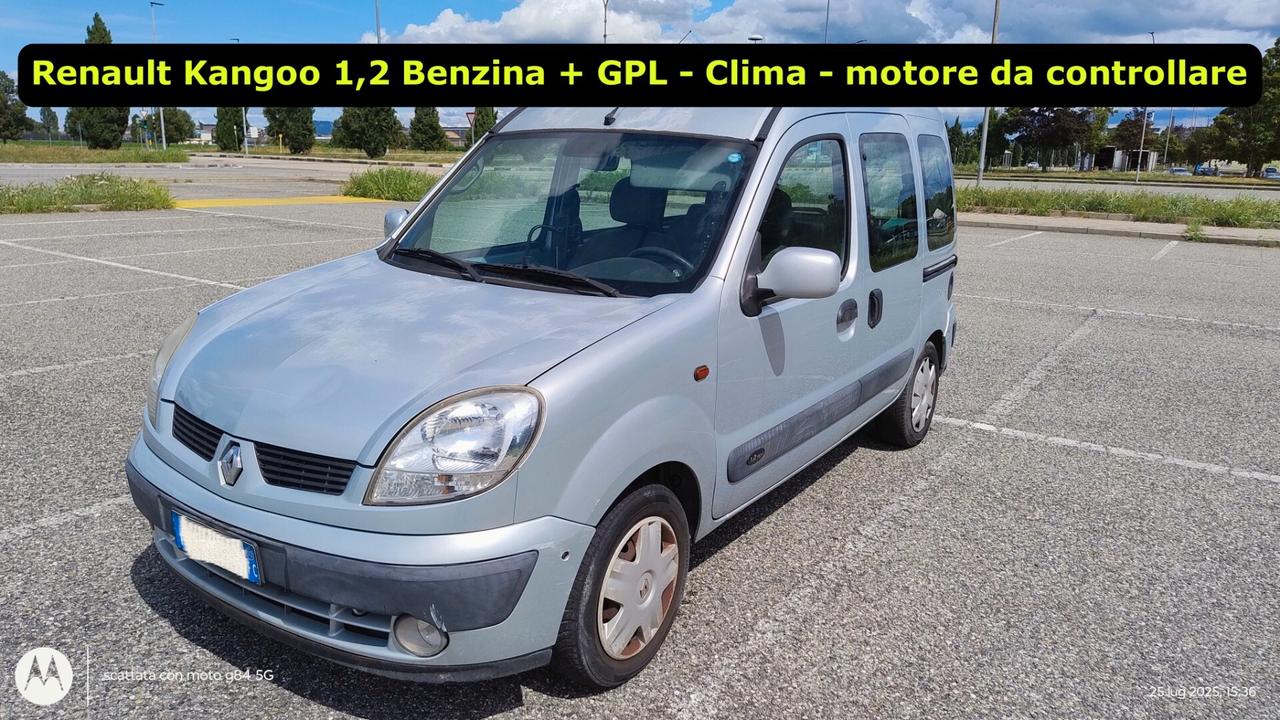 Renault Kangoo 1.2 Authentique GPL Clima
