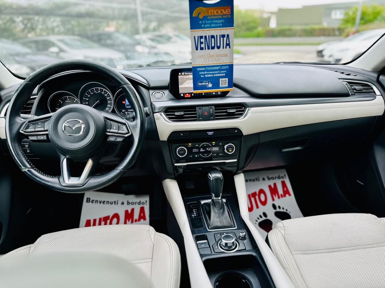 Mazda 6 2017 dicembre 2.2L Skyactiv-D 175CV garanzia 12 mesi
