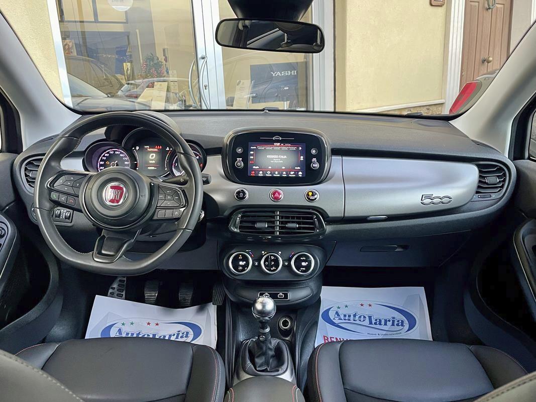 Fiat 500X 1.6 Mjt 130 CV Sport Restyling "Fari Full LED, Gruppi ottici poster Bracciolo, cerchi 18"