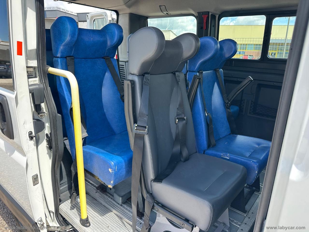 FIAT Ducato 2.3 MJT 120CV 9 POSTI E RAMPA DISABILI ELETTRICA
