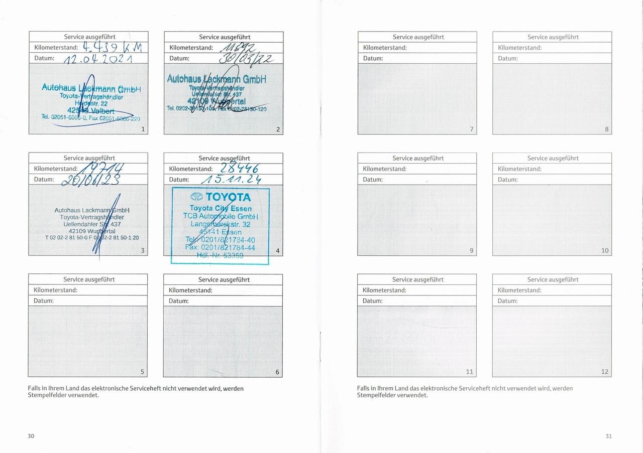 Toyota Yaris 1.5 5 porte 37.400 km Tagliandi