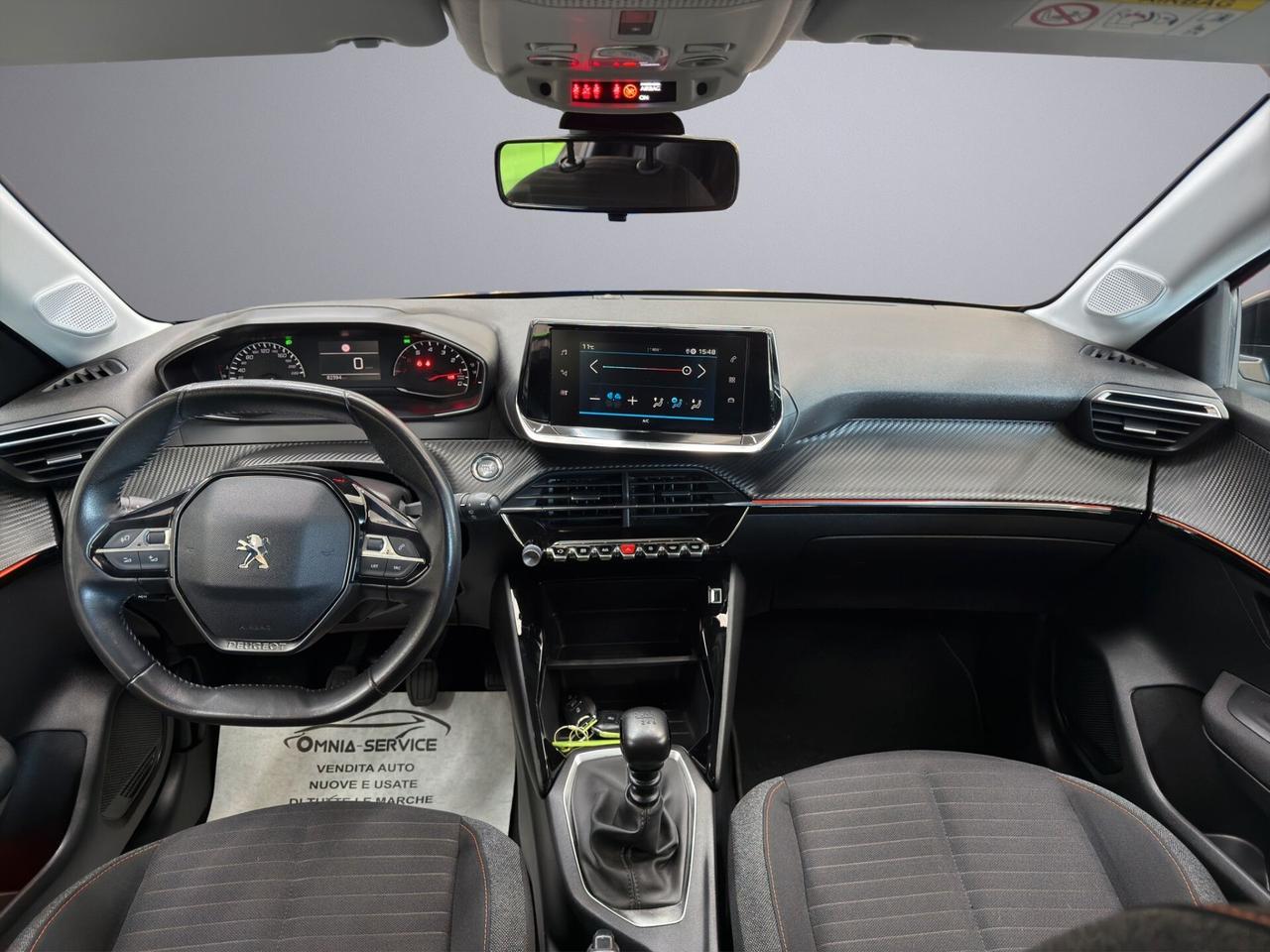 Peugeot 208 BlueHDi 100 Stop&Start 5 porte Active Tetto nero