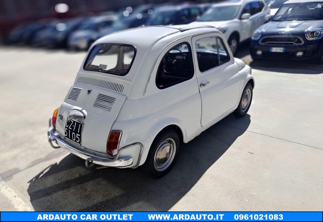 Fiat 500 L d epoca iscritta ASI restaurata