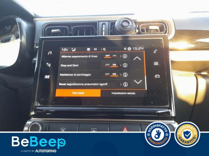 Citroën C3 1.2 PURETECH SHINE S&S 83CV NEOPATENTATI MY18