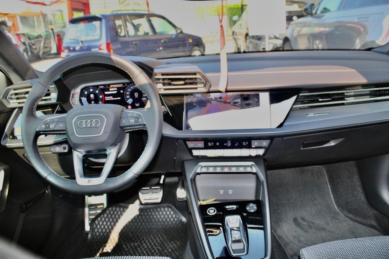 Audi A3 SPB 35 TDI Stronic S-Line FARI MATRIX - IMP. AUDIO SONOS - TETTO AP. NUOVA DA IMMATRICOLARE