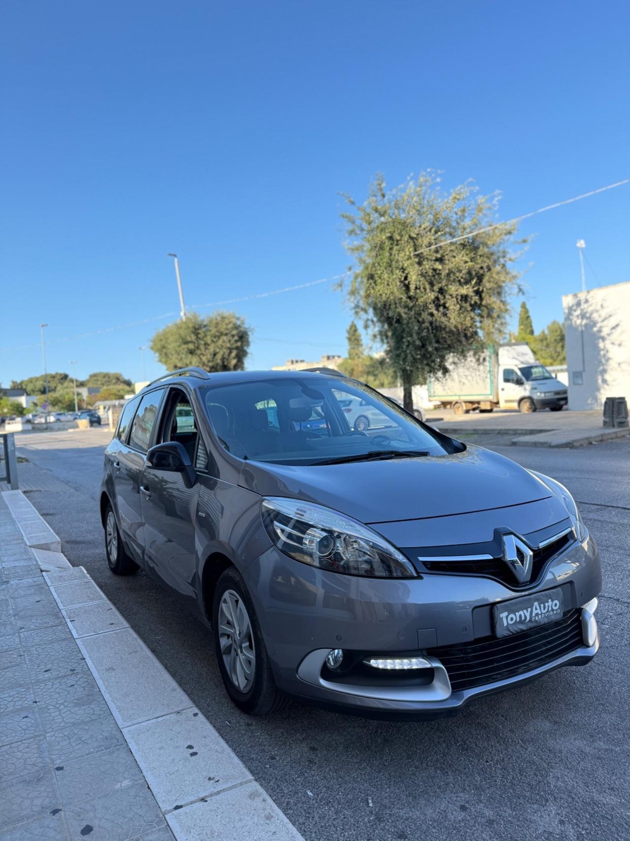 Renault Scenic 1.5 dci Limited automatica 110cv 7 POSTI,NAVIGATORE ,TELECAMERA,KM CERTIFICATI