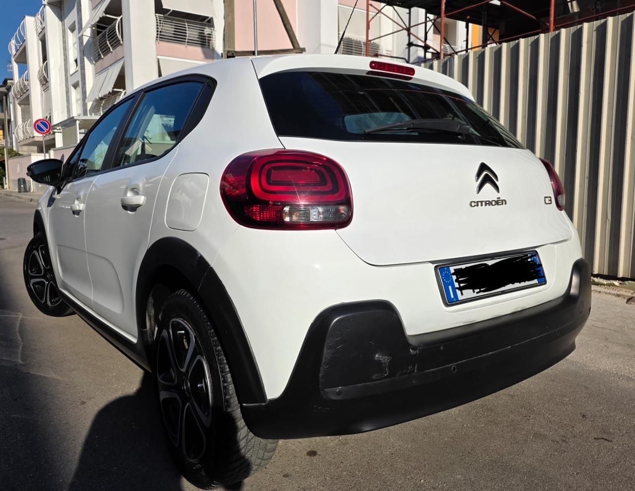 Citroen C3 BlueHDi 1.6 diesel 75 cavalli anno 2018