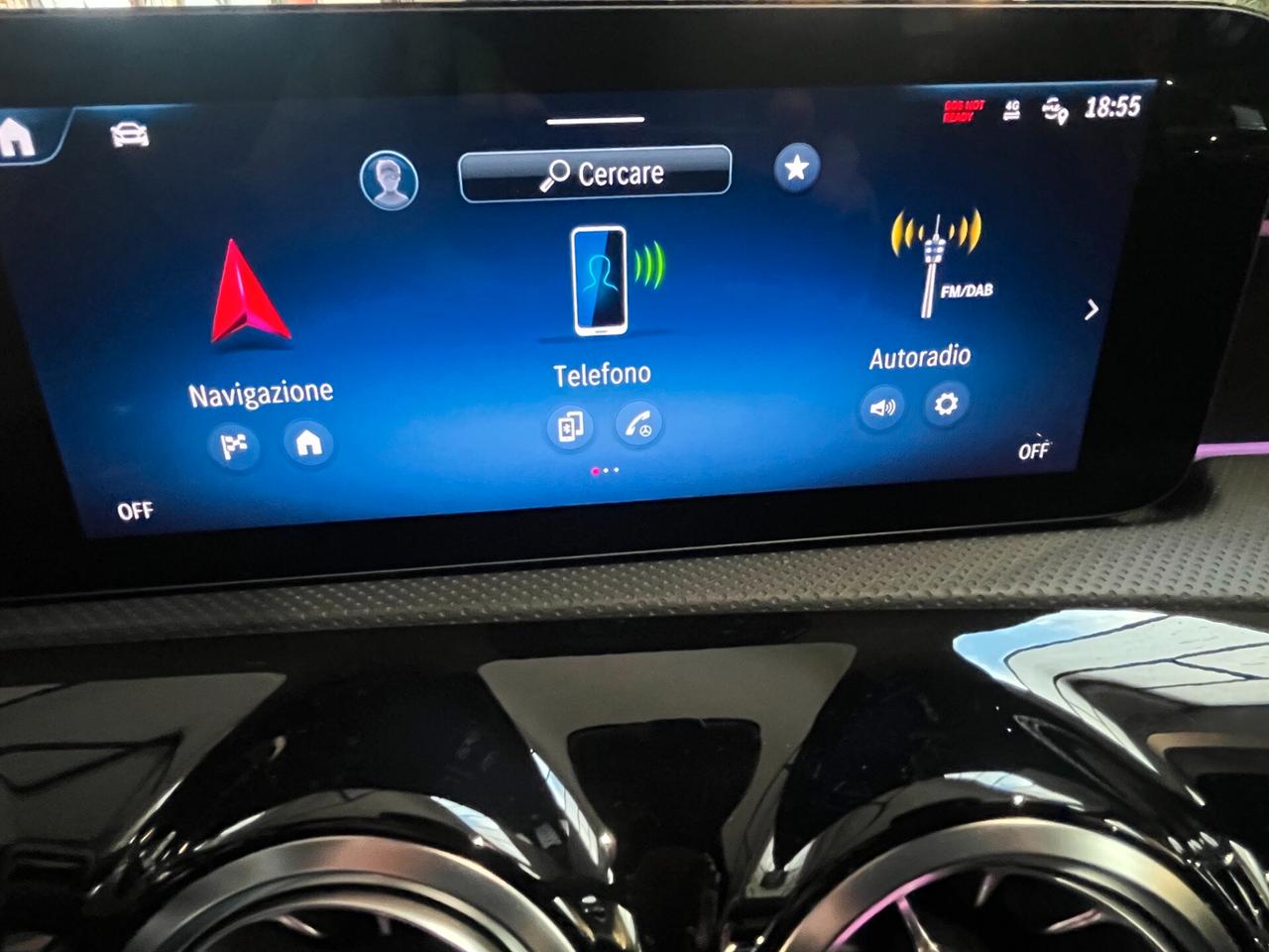 MERCEDES CLASSE A 180 D AMG LINE ADVANCED PLUS VIRTUAL CERCHI DA 18 AUTOMATIC NEOPATENTATI