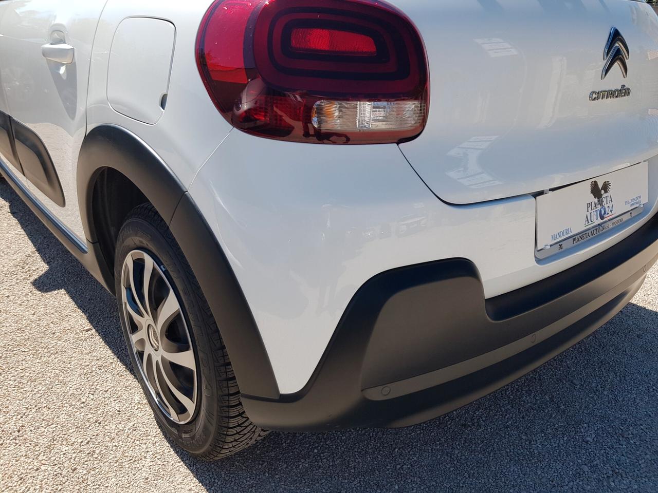 Citroen C3 1.2 Feel 83 cv Navy Led Sensori Cruise Connettivita'
