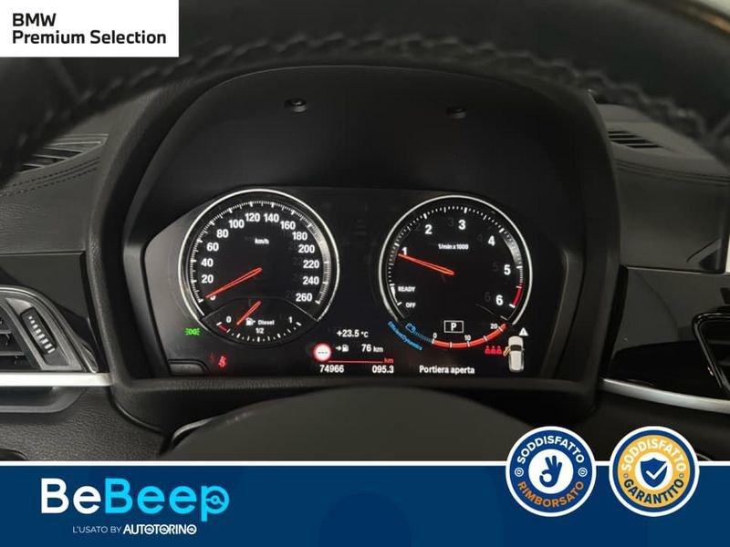 BMW X1 SDRIVE18D XLINE PLUS AUTO