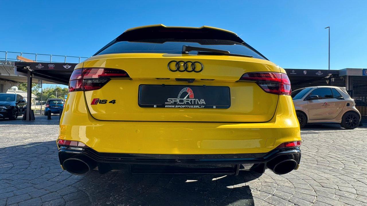 Audi SOLO MATRIMONI CON AUTISTA RS4 Avant 2.9 tfsi Exclusive edition Blu Nogaro quattro 450cv tiptronic