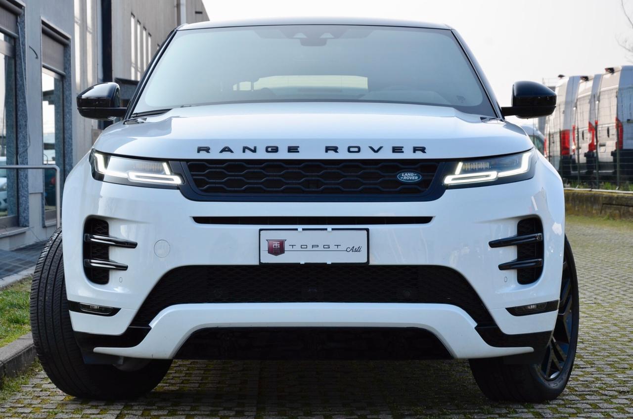 LAND ROVER RANGE ROVER EVOQUE 2.0d i4 MHEV R-DYNAMIC HSE AWD 150cv AUTO, UNICOPROPRIETARIO, PERFETTA, UFF ITALIANA, EURO 6D, NAVI, RETROCAMERA, 20", PERMUTE