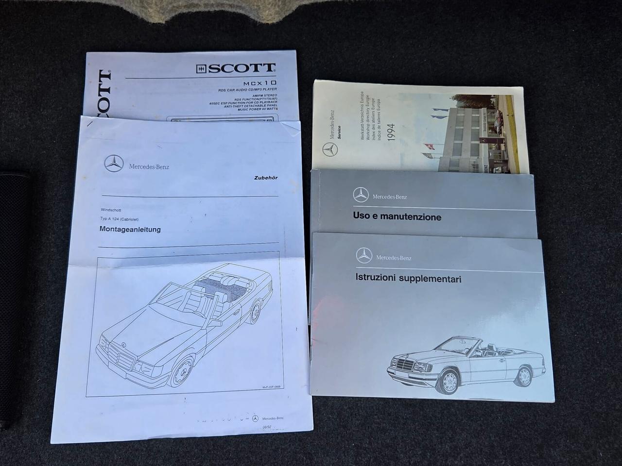 Mercedes-benz E 200 16V CABRIO A124