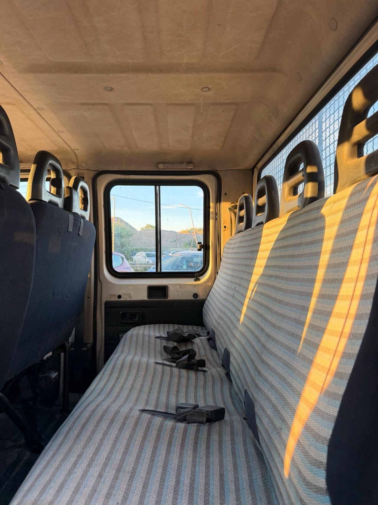 FIAT Ducato 2.3 MTJ Doppia Cabina 7 Posti - Cassone Fisso