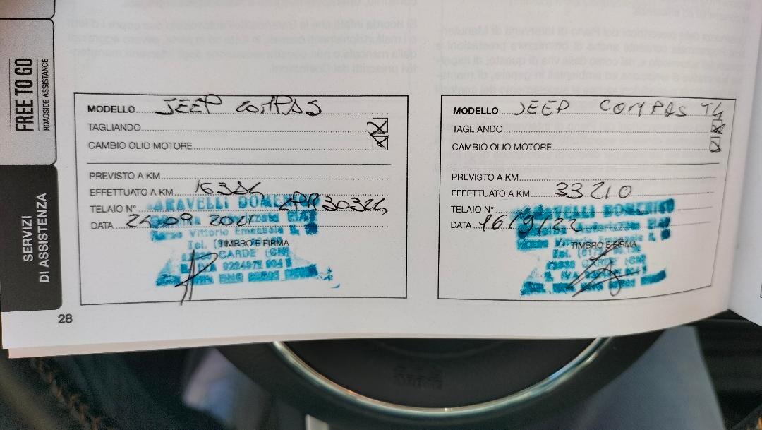 Jeep Compass 1.3 Turbo 130cv 2WD LIMITED PARI AL NUOVO!!