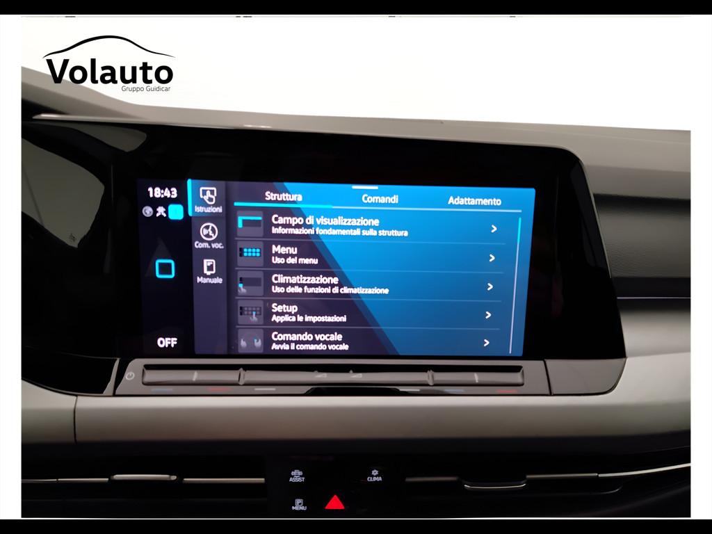 VOLKSWAGEN Golf VIII 2020 Variant - Golf Variant 1.0 etsi evo Life 110cv dsg