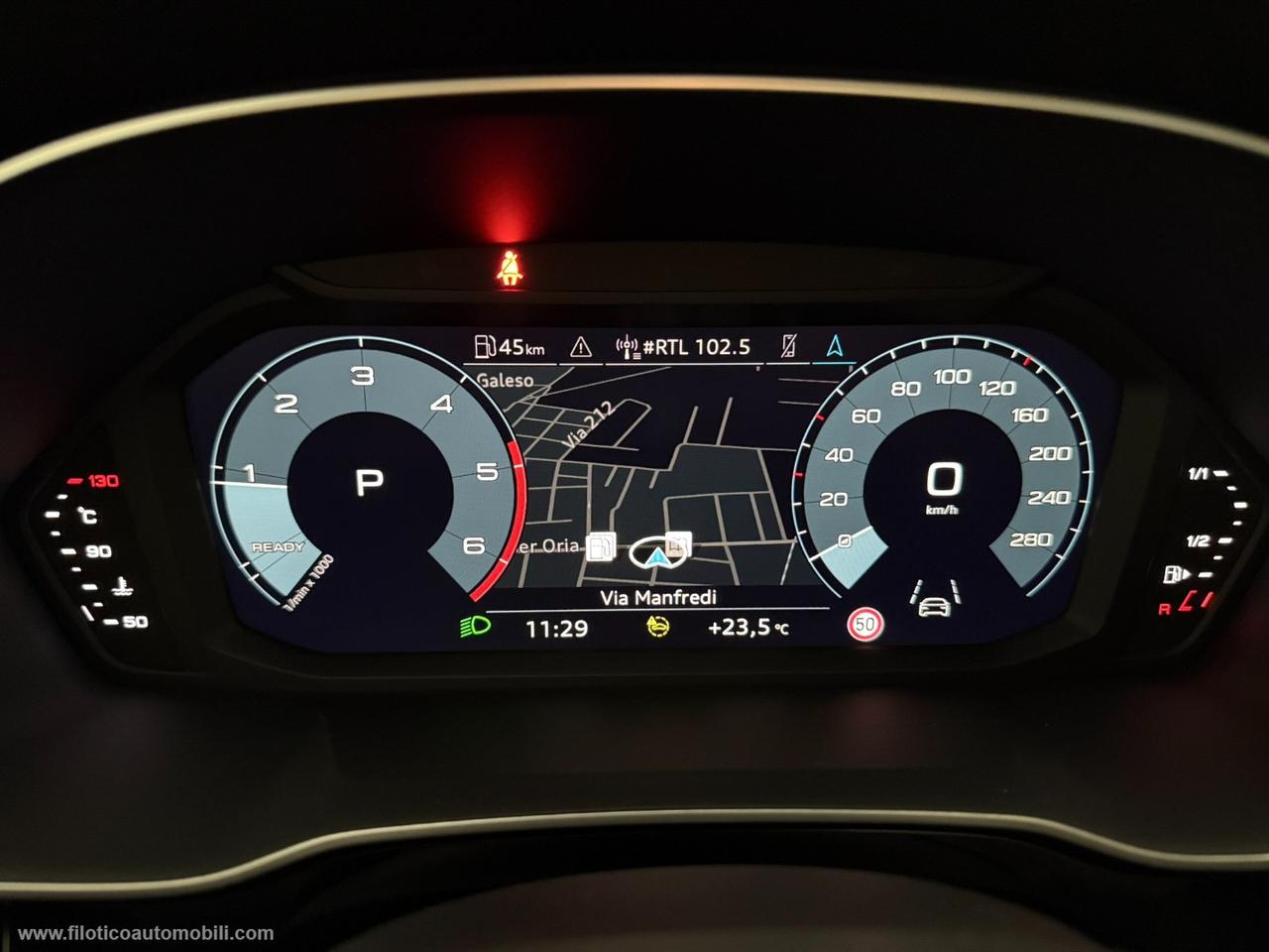 AUDI Q3 35 TDI S tronic 150CV Business KM 86.187 COCKPIT - TELECAMERA - LED