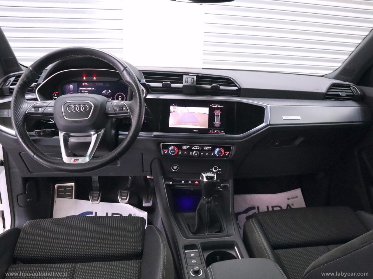 AUDI Q3 2.0TDI S-line TETTO LED MATRIX PELLE RETROCAMERA