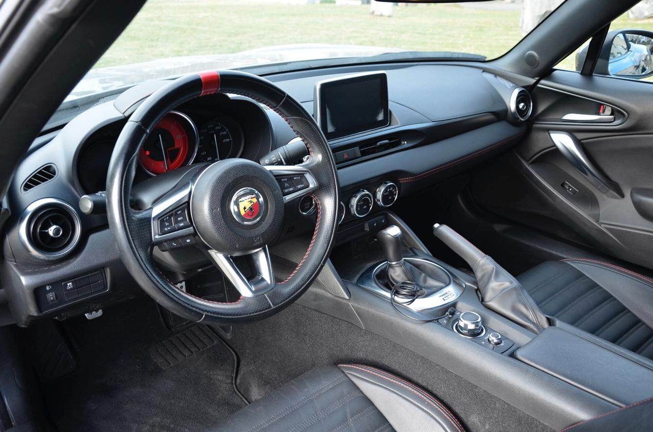 ABARTH 124 SPIDER 1.4 t M.AIR 170cv 70° ANNIVERSARIO, UFF ITALIANA, SERVICE DIMOSTRABILI, HI-FI BOSE, PELLE TOTALE, SCARICO RECORD MONZA, PERMUTE
