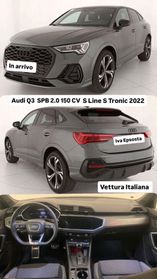 Audi Q3 Sportback 2.0 150 CV S Line Plus 2022