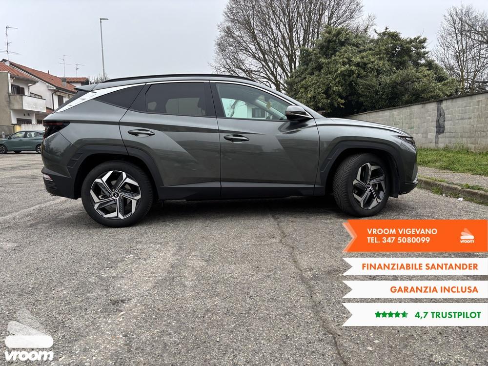 HYUNDAI Tucson 3ª serie Tucson 1.6 HEV aut. Ex...