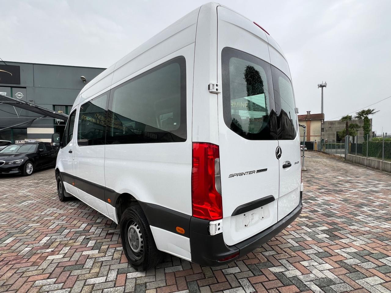 Mercedes-benz Sprinter K37/35 319 CDI 9 Posti Tetto Alto 7 P. Medio