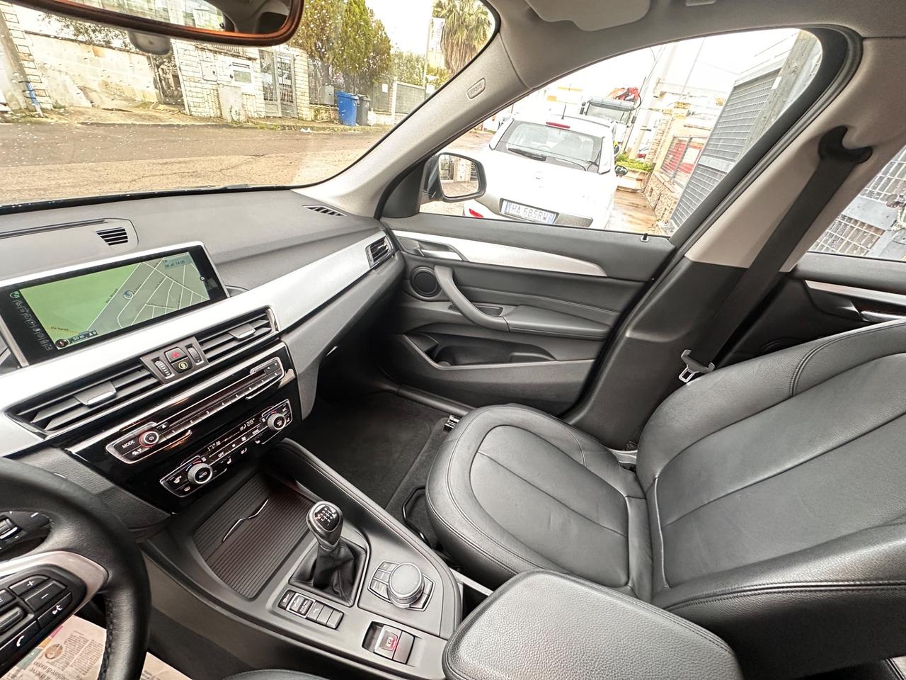 Bmw X1 sDrive18d Advantage-2017 LED/NAVI/PELLE