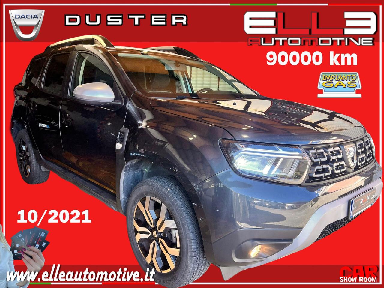 Dacia Duster 4x2 90000 km 10/2021