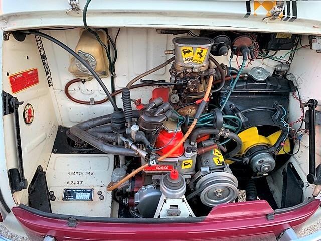 ABARTH 850 TC NURBURGRING - LIBRETTO A PAGINE ORIGINALE