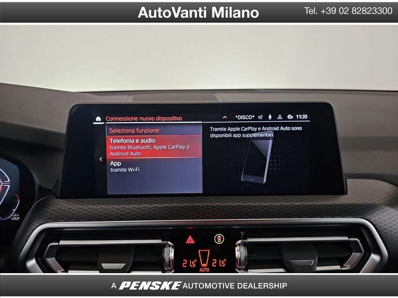 BMW X3 X3 sdrive18d mhev 48V Msport auto